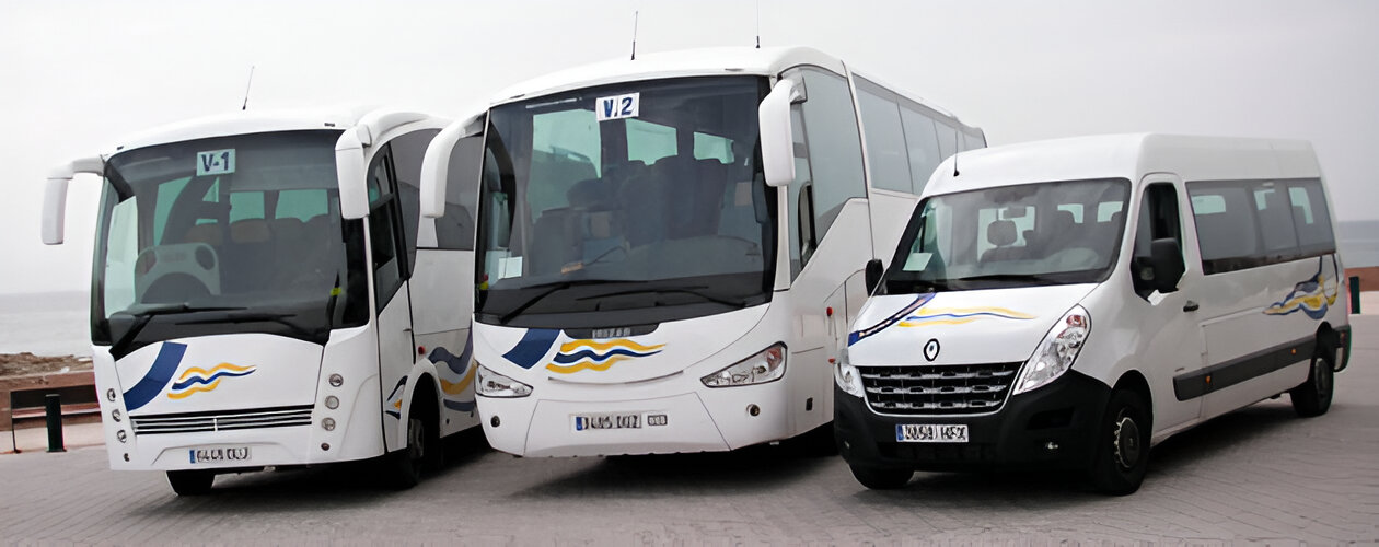 3 autobuses
